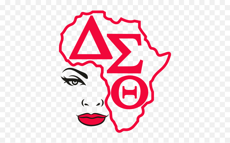Delta Sigma Theta Aeo Africa Svg - Delta Svg Emoji,Delta Sigma Theta Logo