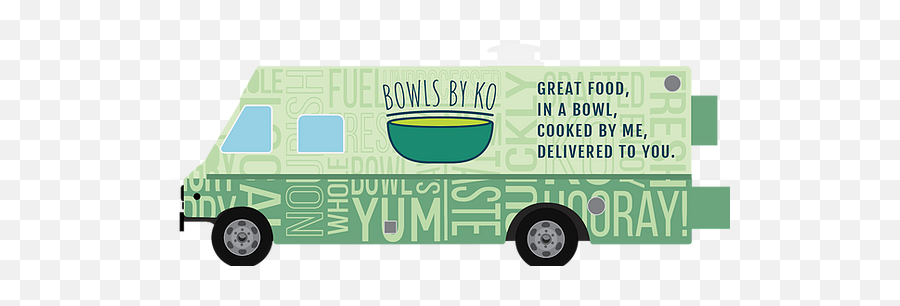 Food Truck Bowlsbyko United States - Commercial Vehicle Emoji,Food Truck Png