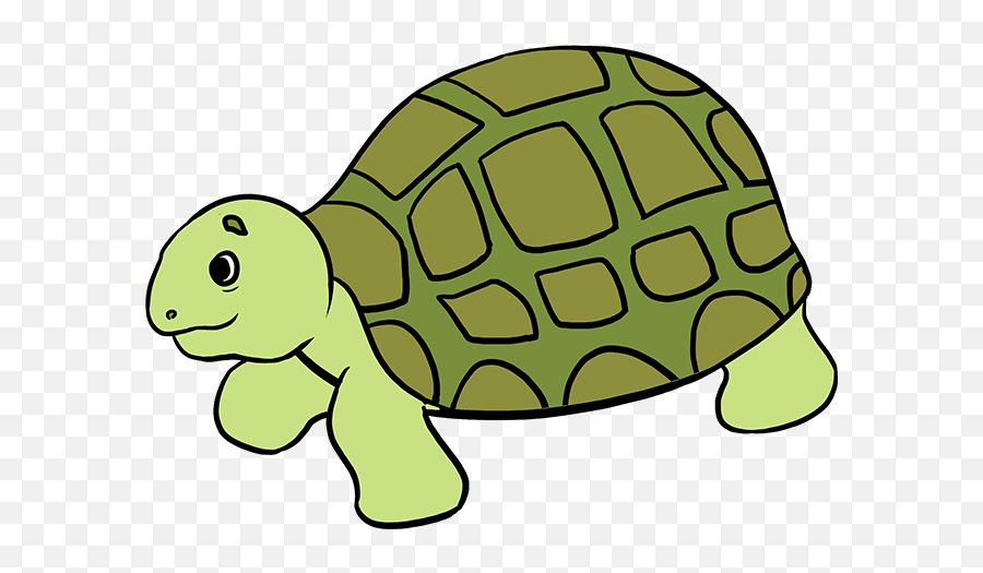 How To Draw Sea Turtle - Draw The Aquatic Animals Emoji,Sea Animals Clipart