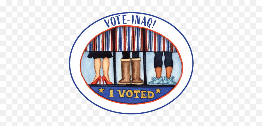 Alaska Division Of Elections - Vintage Advertisement Emoji,I Voted Sticker Png