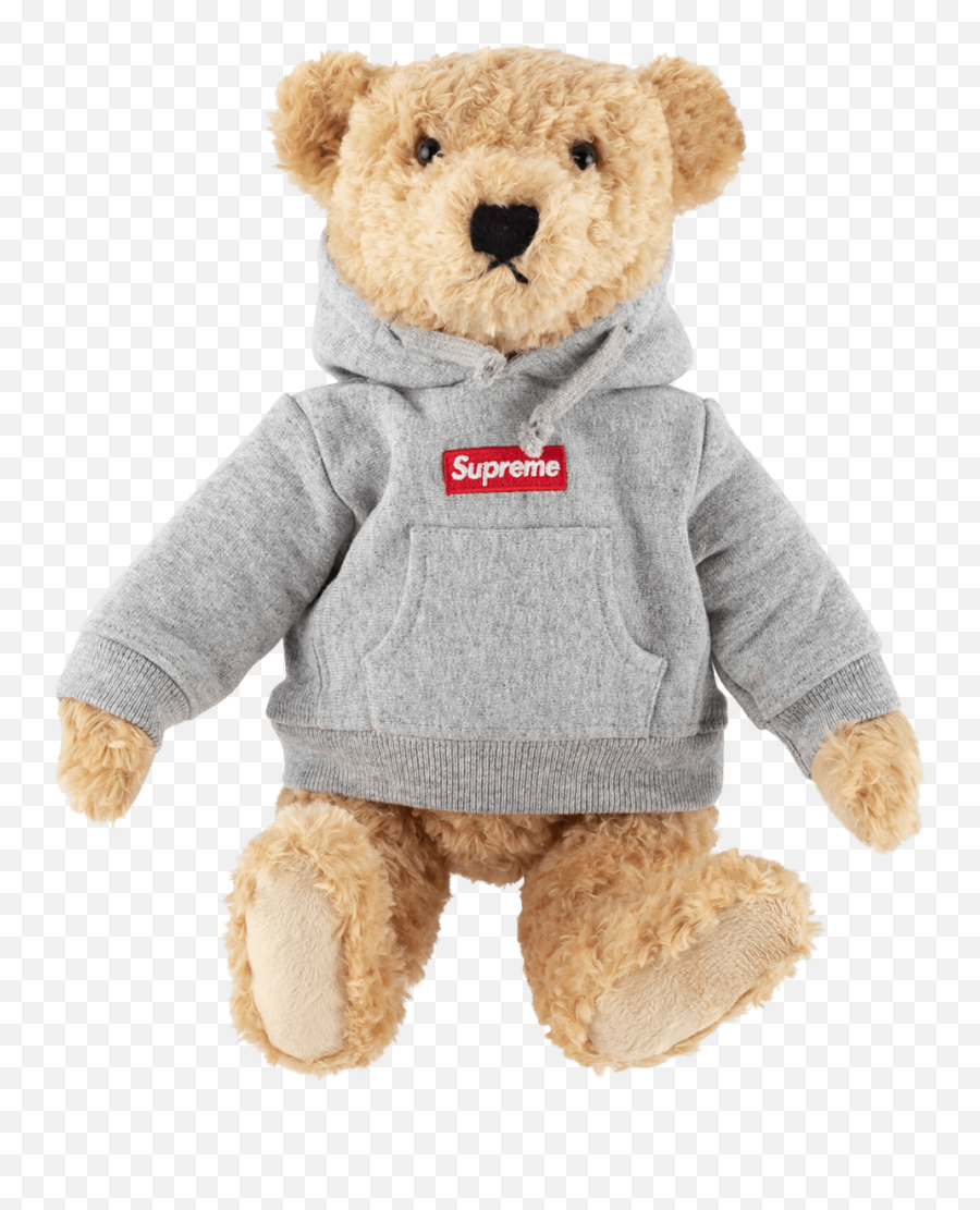 Supreme Steiff Bear Fw 18 - Su6379 In 2021 Steiff Teddy Supreme Teddy Bear Emoji,Supreme Box Logo Hoodie