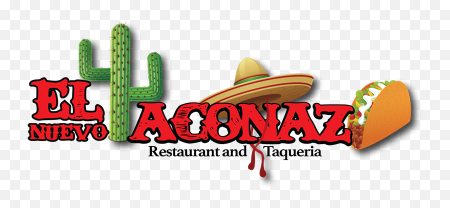 El Nuevo Taconazo Taqueria Restaurant Emoji,Taqueria Logo