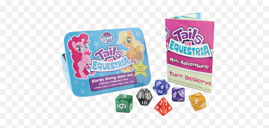 My Little Pony Tails Of Equestria U2013 New Dice Sets Preview Emoji,Dnd Dice Png