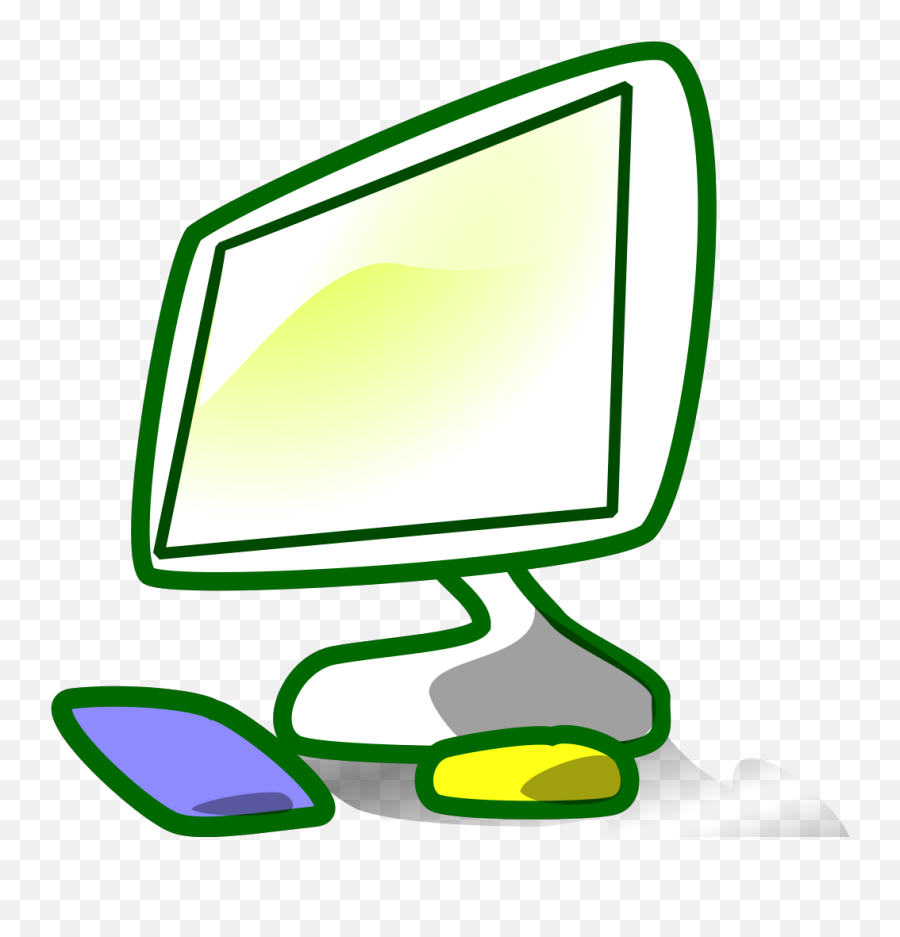 Computer 12 Svg Clip Arts Download - Download Clip Art Png Emoji,Computer Monitor Clipart