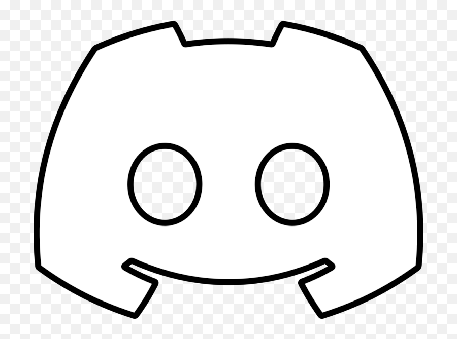 Discord Png Black And White Emoji,Pug Clipart Black And White