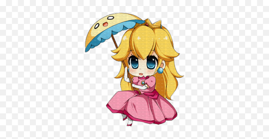 Princess Peach Kawaii - Picmix Emoji,Princess Peach Clipart