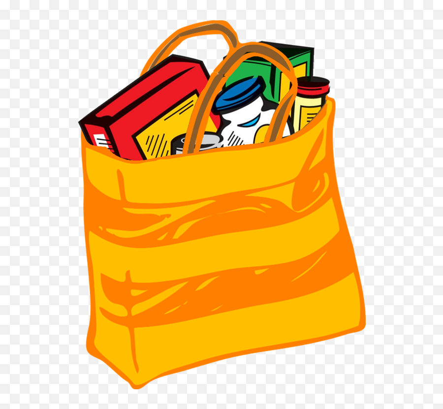 Bags Of Food Logo - Full Shopping Bag Clipart Emoji,Shopping Bag Clipart