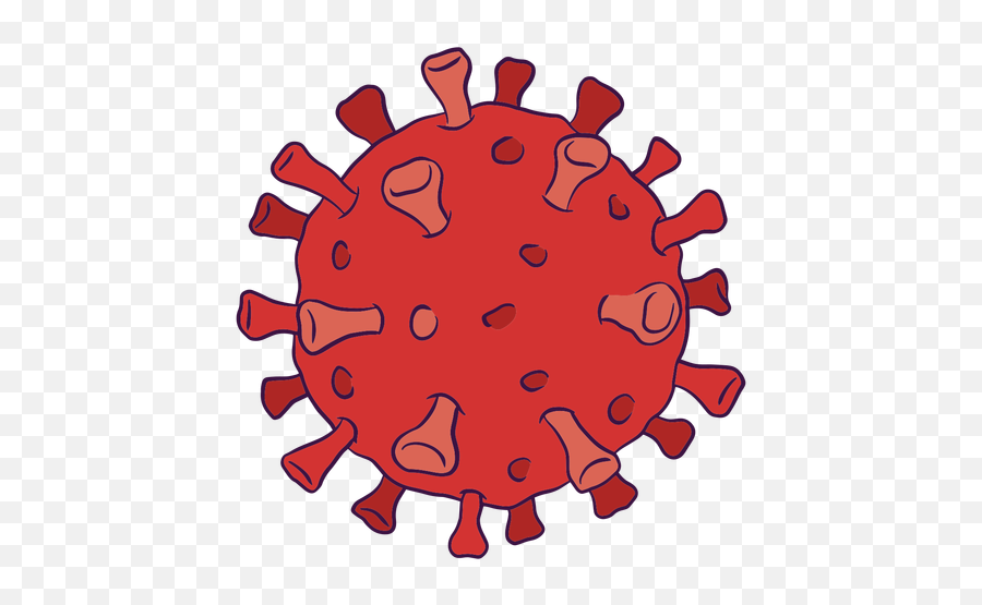 Red Virus Color Stroke Transparent Png U0026 Svg Vector Emoji,Hiv Clipart