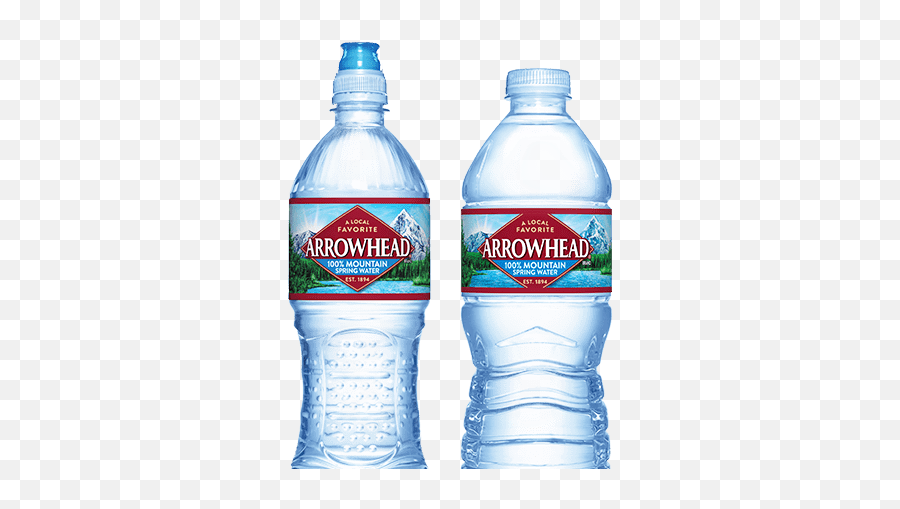Bottled Water Arrowhead Brand Mountain Spring Water - Lake Arrowhead Bottled Water Emoji,Water Bottle Png