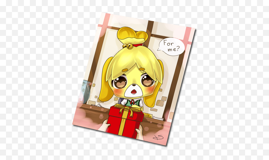 Untitled - Isabelle Animal Crossing Full Size Png Download Fictional Character Emoji,Animal Crossing Png