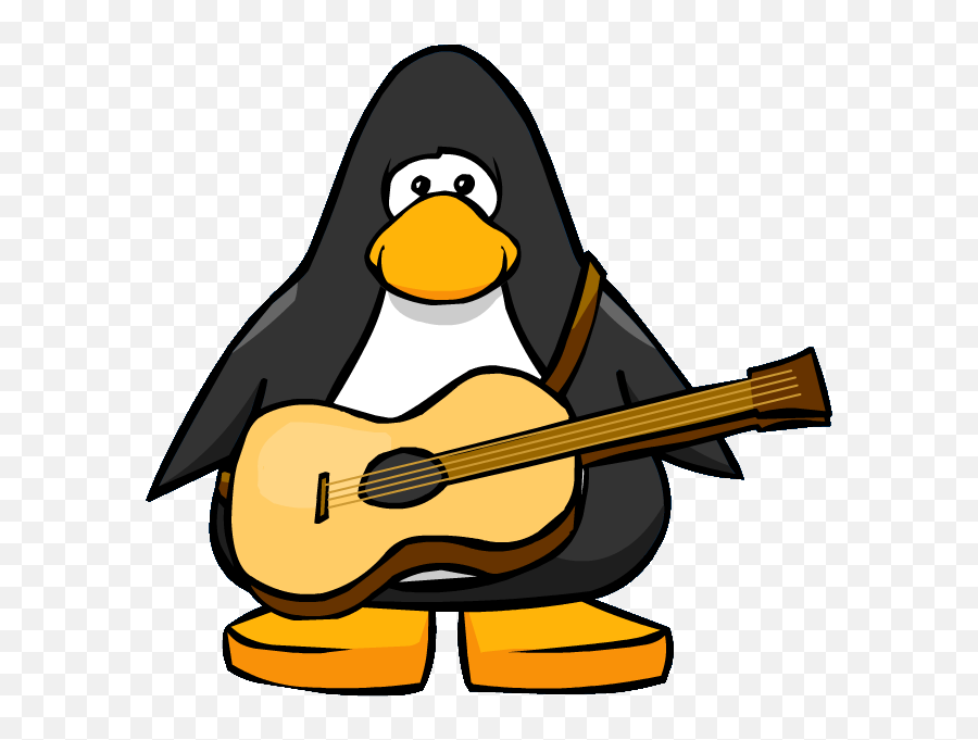 Acoustic Guitar - Clipart Best Club Penguin Magician Wand Emoji,Ukulele Clipart