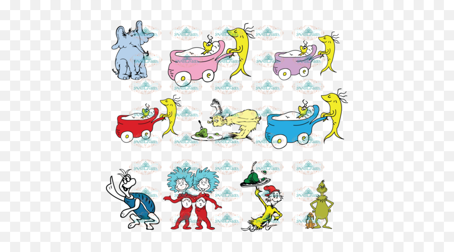 Products U2013 Tagged Dr Seuss U2013 Svglandstore - Fictional Character Emoji,Grinch Face Clipart