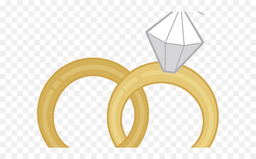 Wedding Ring Clipart - Clipart Wedding Rings Emoji,Wedding Ring Png