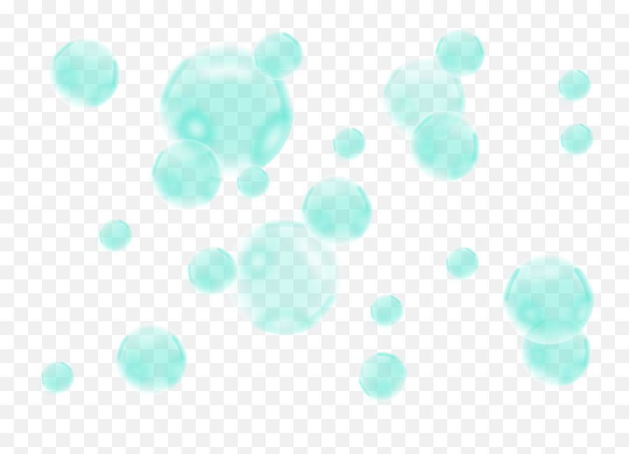 Green Bubbles Png Image - Bubble Emoji,Bubbles Png
