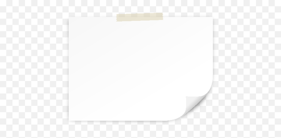 Paper Landscape Sideways Icon - Empty Emoji,White Paper Png