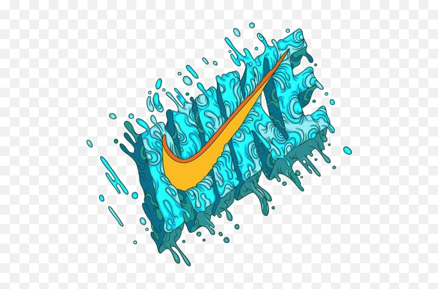 Download Logo Brand Creative - Transparent Cool Nike Logos Emoji,Nike Clipart