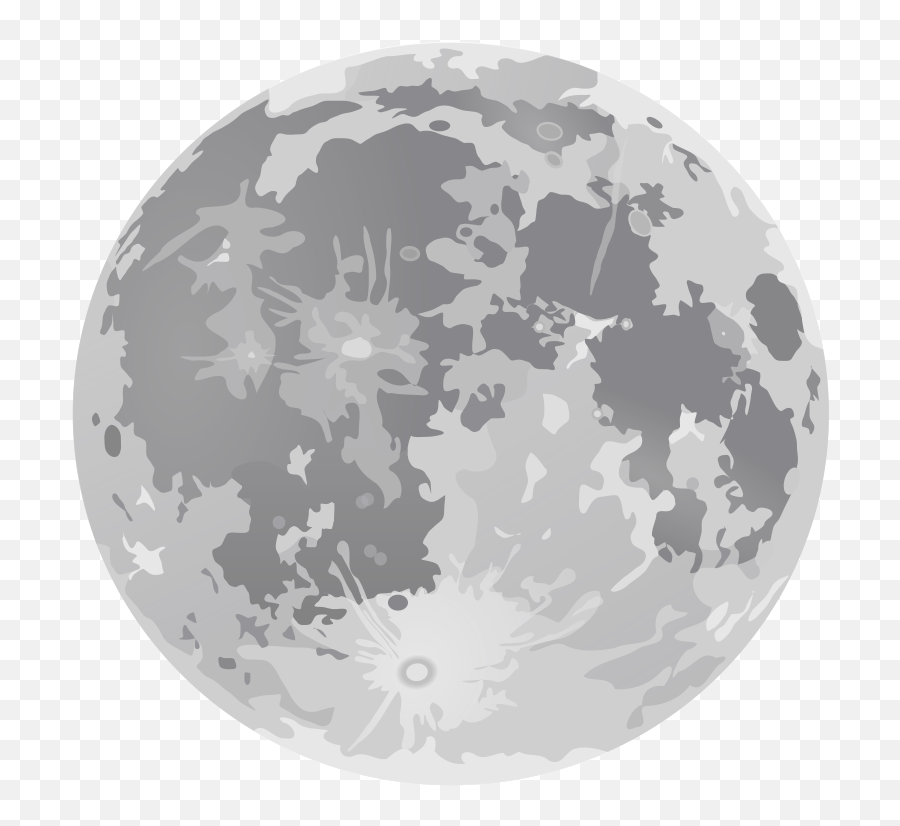 Download Full Moon Clipart Png Image With No Background - Moon Clip Art Emoji,Moon Clipart