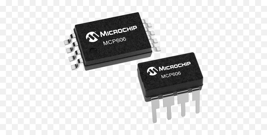 Mcp606 Operational Amplifiers - Microchip Technology Mouser Emoji,Microchip Png