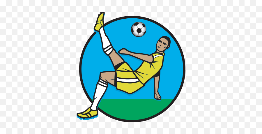 Soccer Euro Football Player Free Vector And Png - Cartoon Emoji,Soccer Clipart Free