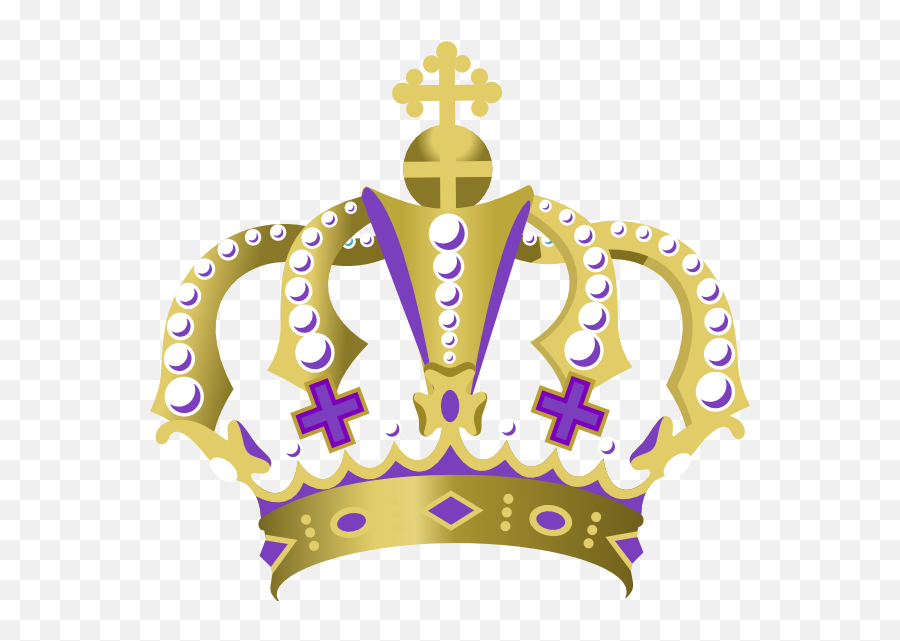 Library Of King Crown Vector Transparent Stock Images Png - King Crown Gold Purple Emoji,King Crown Png