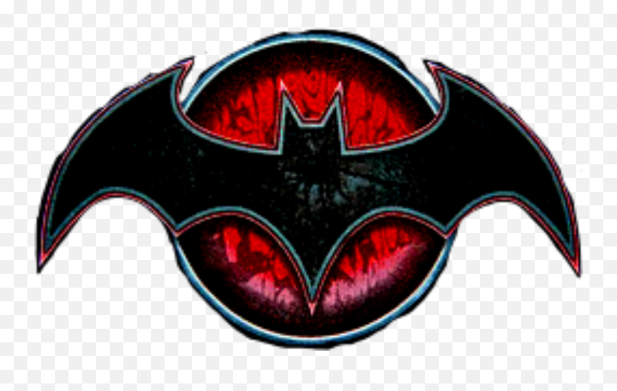 Flashpoint Batman Logo Sticker By Dylan - Fictional Character Emoji,Batman Logo