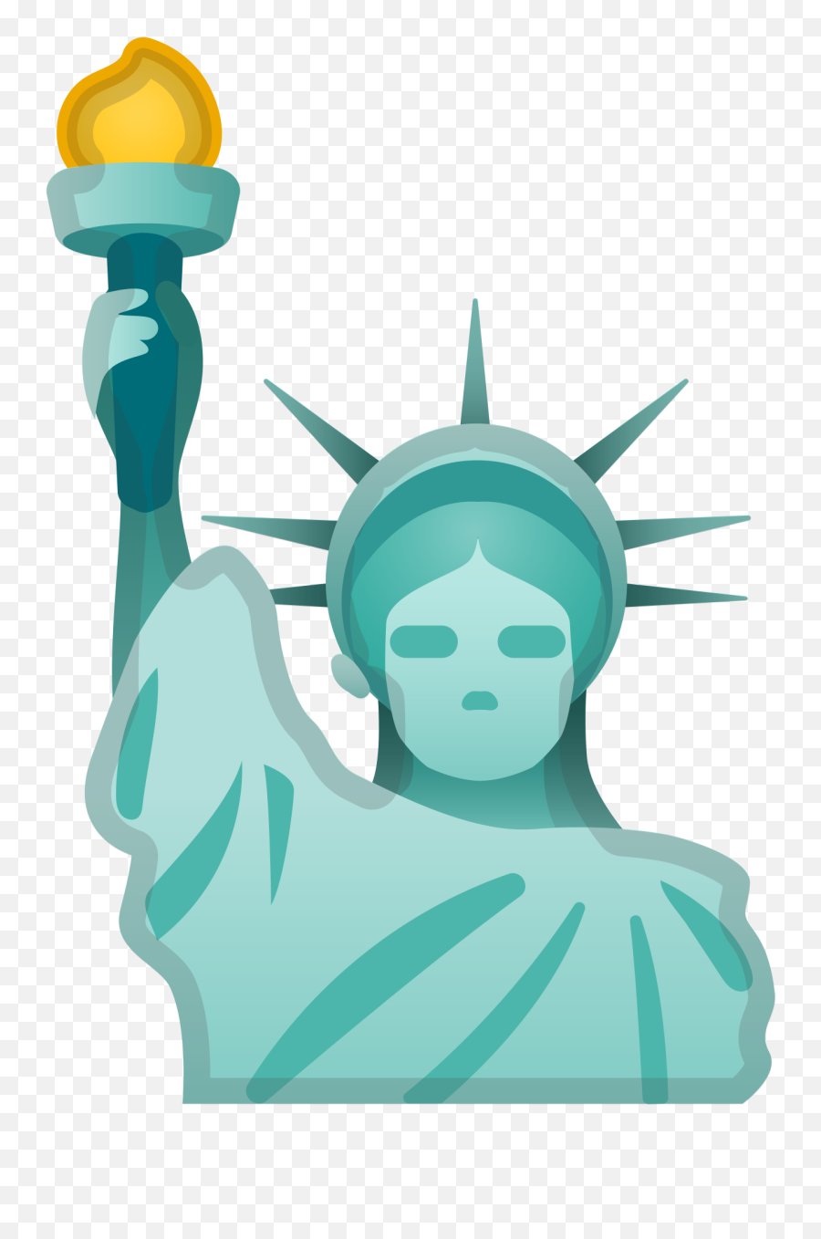 Statue Of Liberty Icon Png Clipart - Cartoon Statue Of Liberty Clip Art Emoji,Statue Of Liberty Clipart