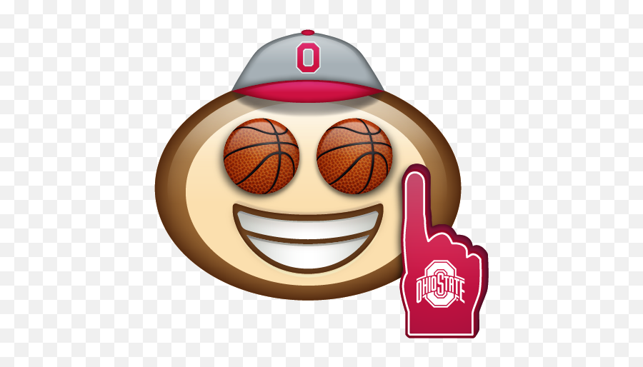 Brutmojis U2013 Ohio State Buckeyes Emoji,Basketball Emoji Png