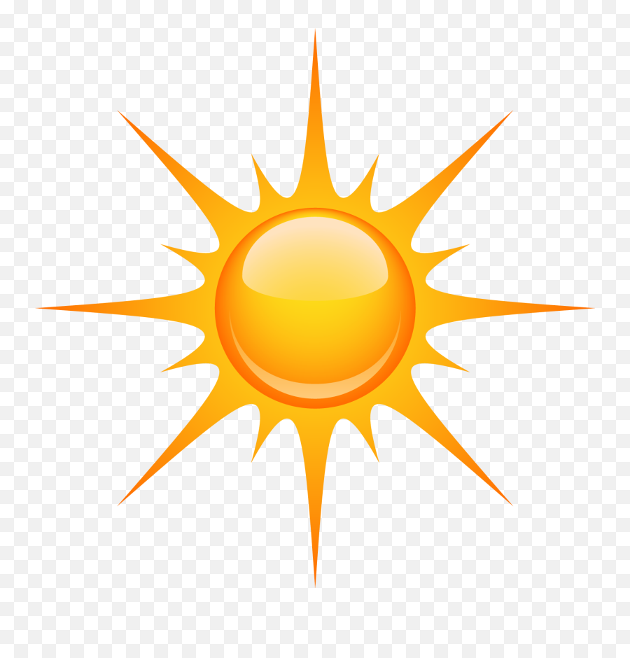 Sunny Beach Day With People Skin - Transparent Background Sun Cartoon Png Emoji,Sunny Clipart