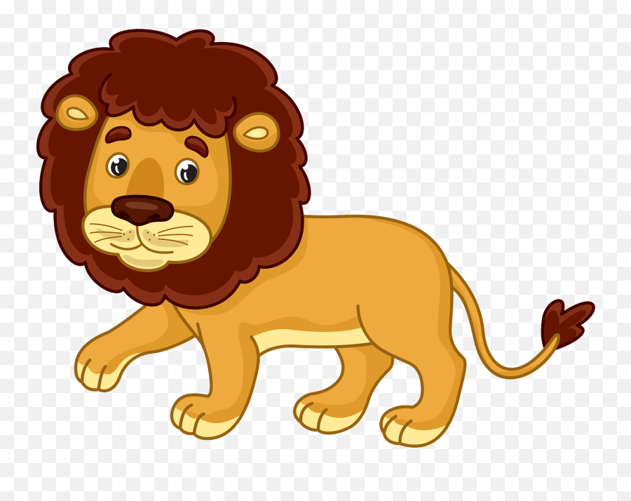 Lion Clipart - Clip Art Lion Emoji,Lion Clipart