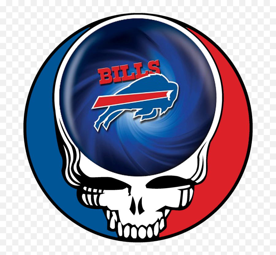 Buffalo Bills Skull Logo Iron - Grateful Dead Logo Emoji,Buffalo Bills Logo
