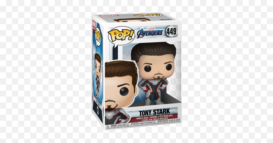 Endgame Tony Stark Pop - Funko Pop Tony Stark Endgame Emoji,Tony Stark Png