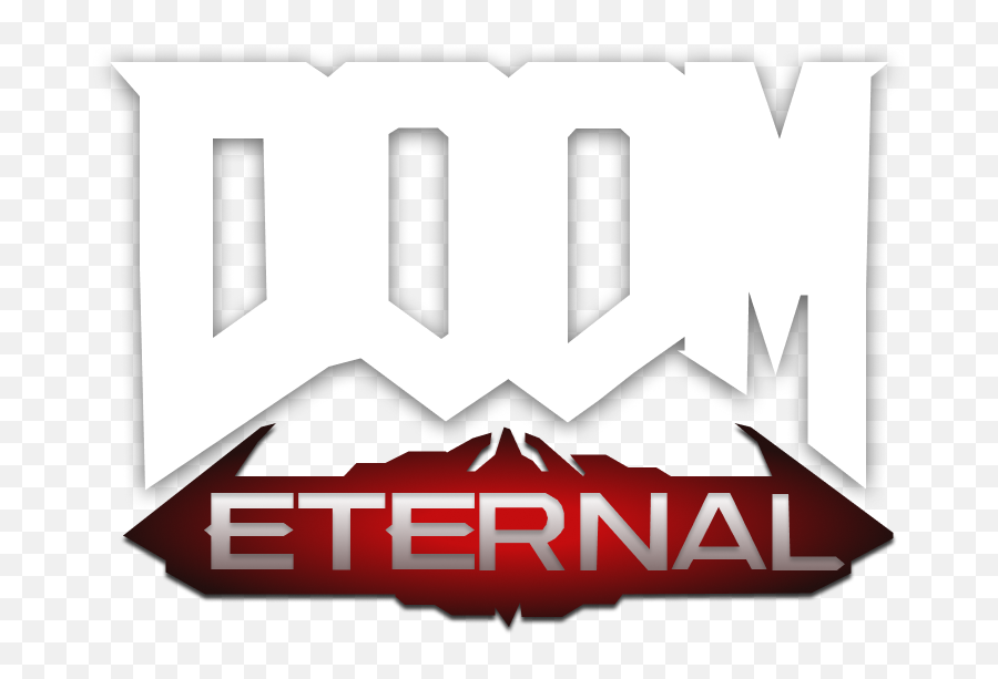 Made A Simplistic Doom Eternal Logo - Doom Eternal White Logo Png Emoji,Doom Logo