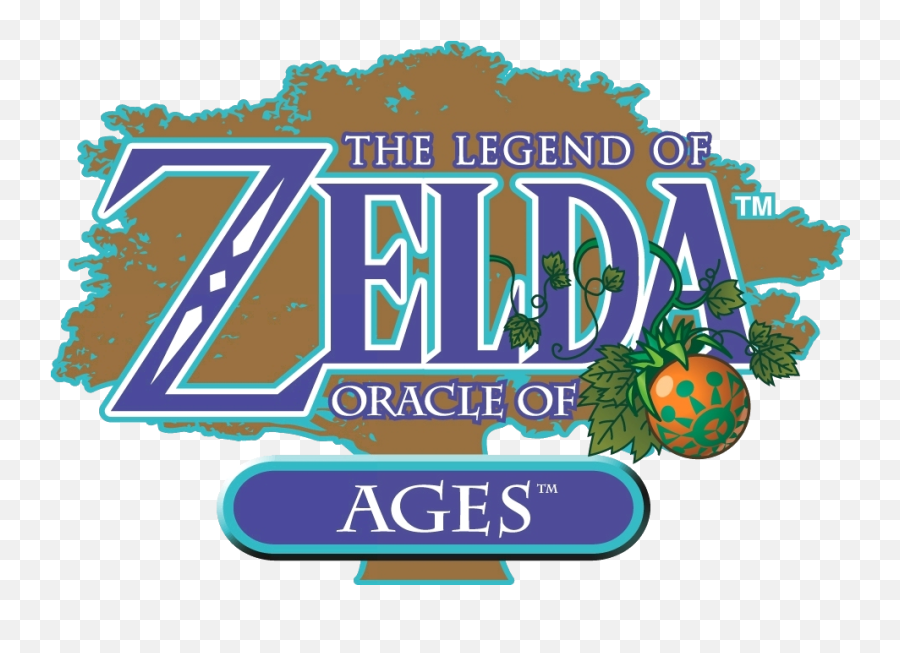The Legend Of Zelda Oracle Of Ages Logopedia Fandom - Legend Of Zelda Oracle Of Ages Logo Emoji,The Legend Of Zelda Logo