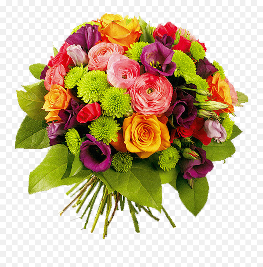 Bouquet Of Flowers Png Images Rose - Transparent Background Flower Bouquet Png Hd Emoji,Flower Png