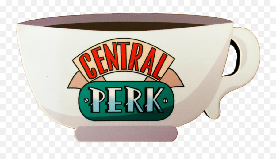 Central Perk Coaster - Serveware Emoji,Central Perk Logo