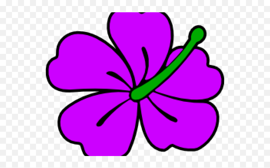 Hibiscus Flower Clipart - Girly Emoji,Hibiscus Flower Clipart