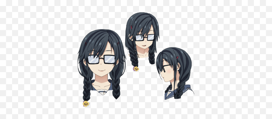 Character Oresuki Are You The Only One Who Loves Me Emoji,Anime Glasses Png