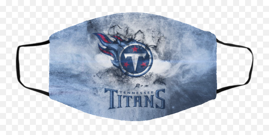 Logo Te - Nnessee Ttans Face Mask Cover Us 2020 Tennessee Titans Background Emoji,Face Mask With Logo