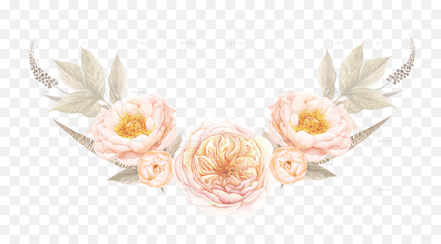Haji Murat Homestay Flower Floral Design Wedding Invitation - Floral Design Emoji,Flower Border Transparent