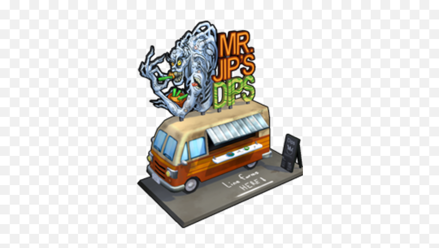 Mr Jipu0027s Dips Food Truck Avengers Academy Wikia Fandom - Fictional Character Emoji,Food Truck Png