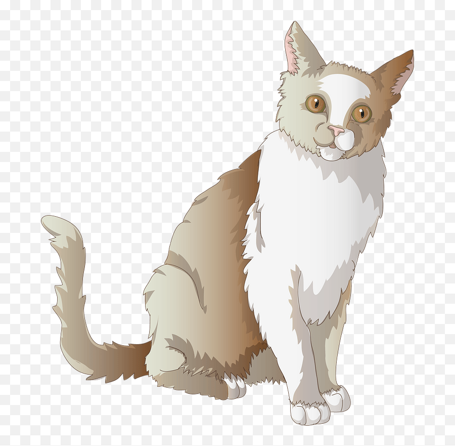 Brown Cat Clipart Free Download Transparent Png Creazilla - Katze Transparent Emoji,Free Cat Clipart