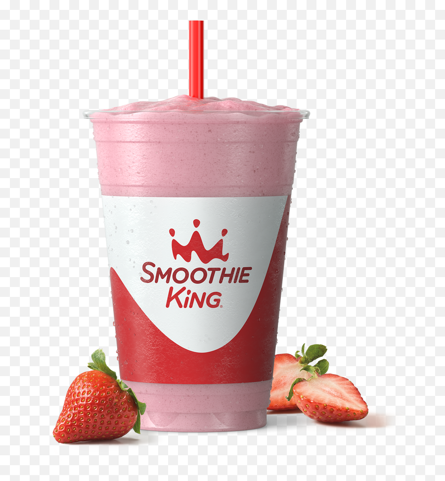 Sk Slim Lean1 Strawberry With Ingredients - Smoothie King Smoothie King Emoji,Smoothie Clipart