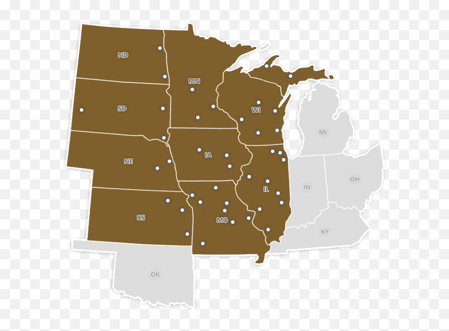Brigades Us Army Cadet Command - Midwest Map Png Emoji,Eastern Illinois University Logo