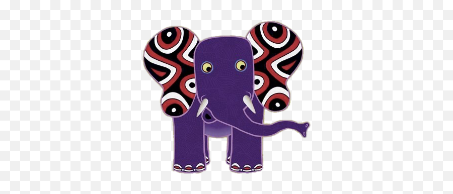 Check Out This Transparent Tinga Tinga Tales Elephant Png Image - Tinga Tinga Tales Elephant Emoji,Elephant Transparent Background