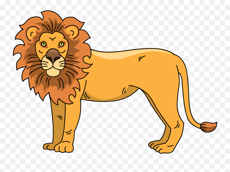 Lion Clipart - Animal Figure Emoji,Lion Clipart