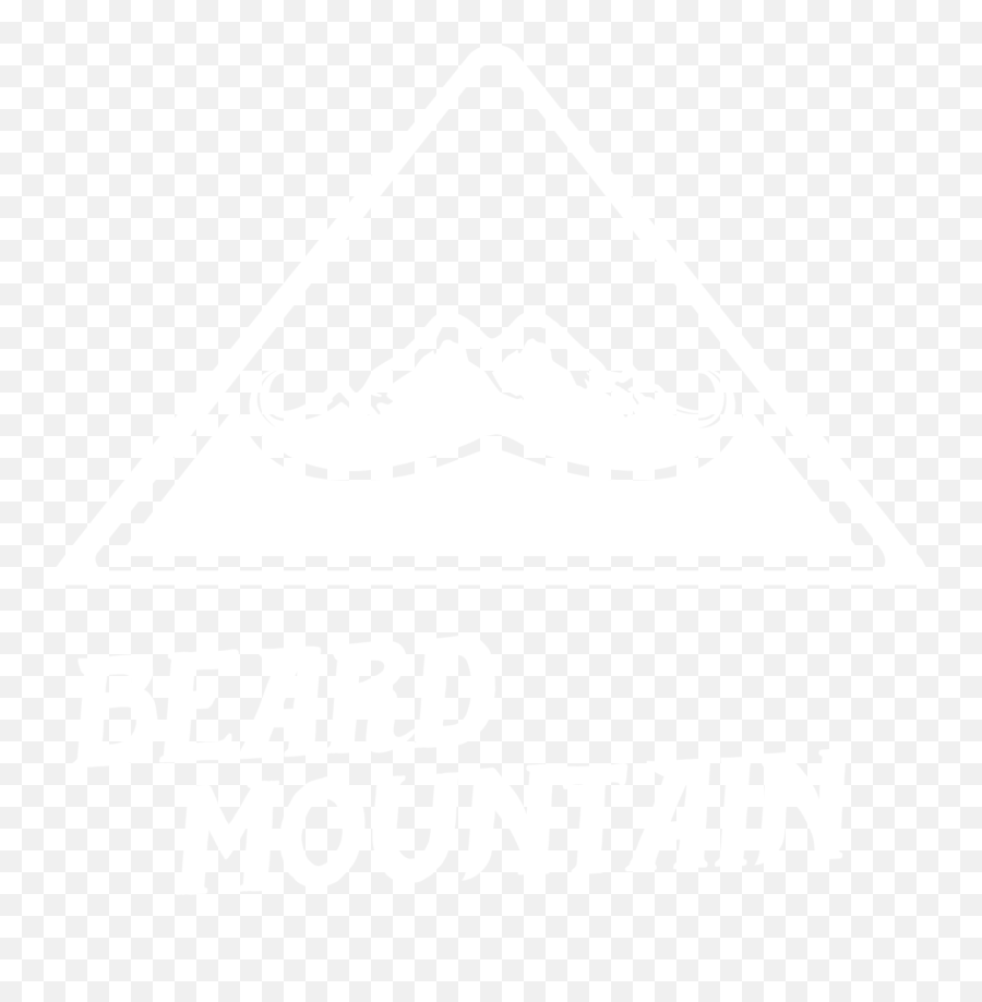 Shipping Beard Mountain - All White Emoji,Beard Logo