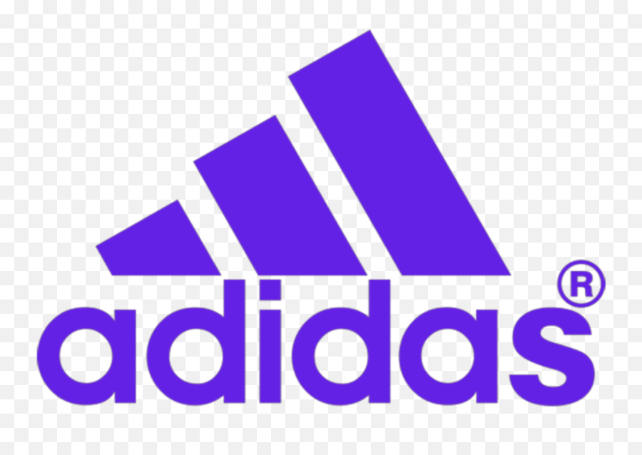 Adidas Adidaslogo Logo Purple Sticker - Adidas Combat Sports Emoji,Purple Logo