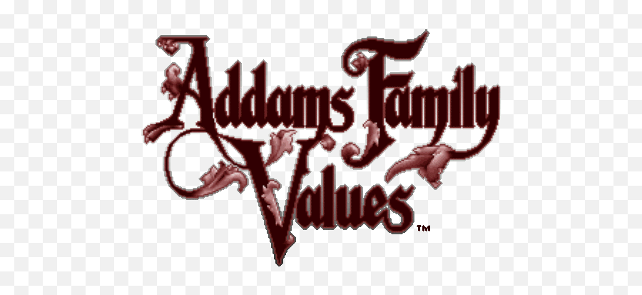Addams Family Values - Addams Family Values Snes Png Emoji,Snes Logo
