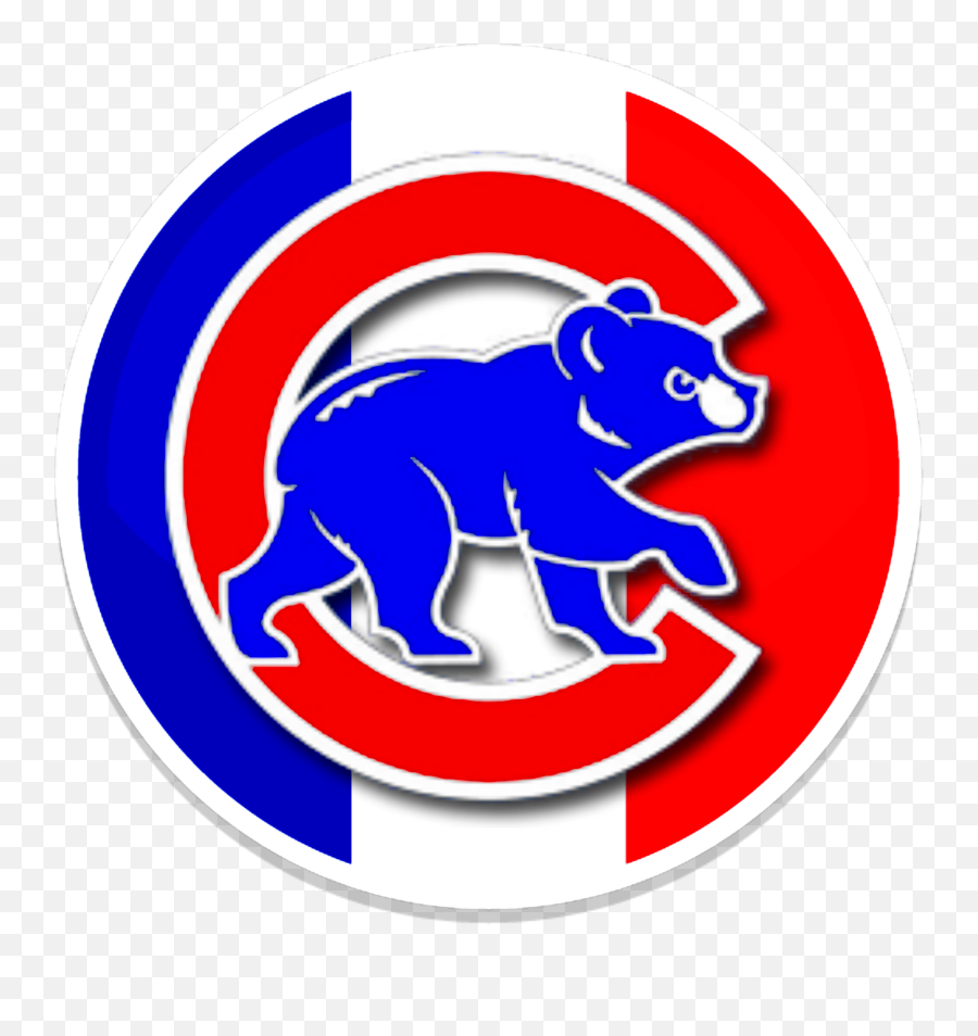 Cubs Team Chicago Cubs Baseball Wrigley Field Bear - Chicago Cubs Sticker Emoji,Baseball Field Clipart