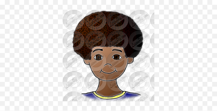 Afro Picture For Classroom Therapy - Hair Design Emoji,Afro Clipart